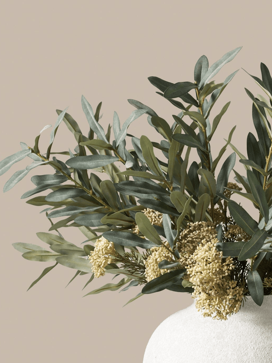 Faux Arrangement - Olive & Sage Berry