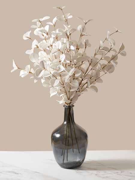 Faux Eucalyptus - White (5 Stems)