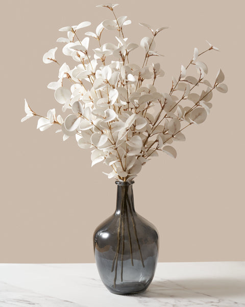 Faux Eucalyptus - White (5 Stems)