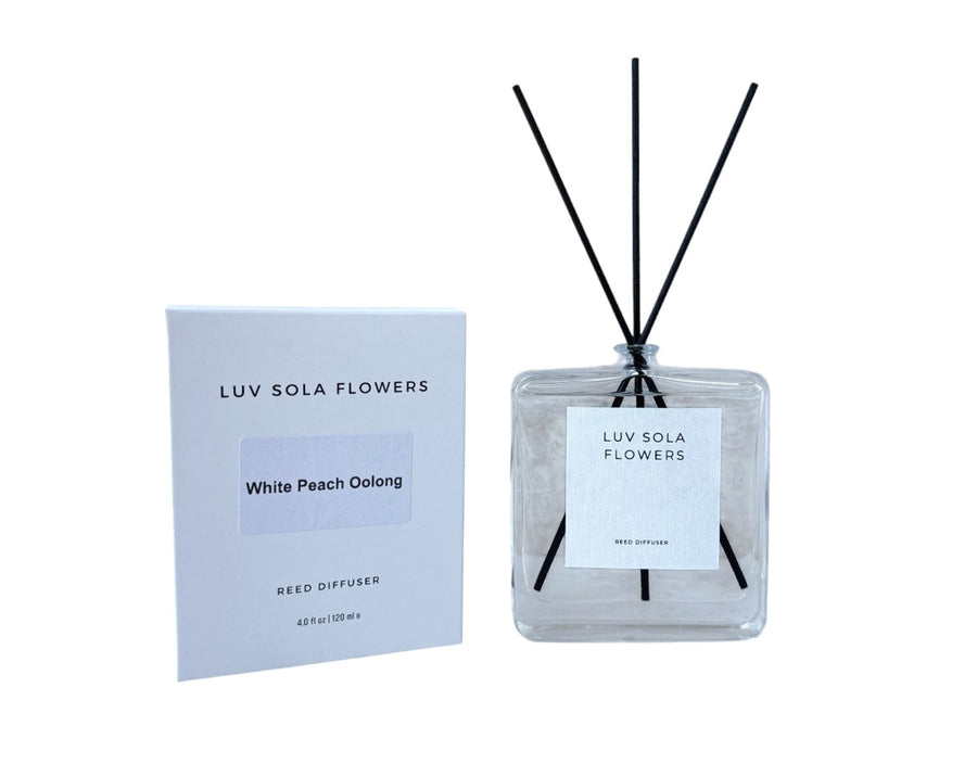 White Peach Oolong Reed Diffuser