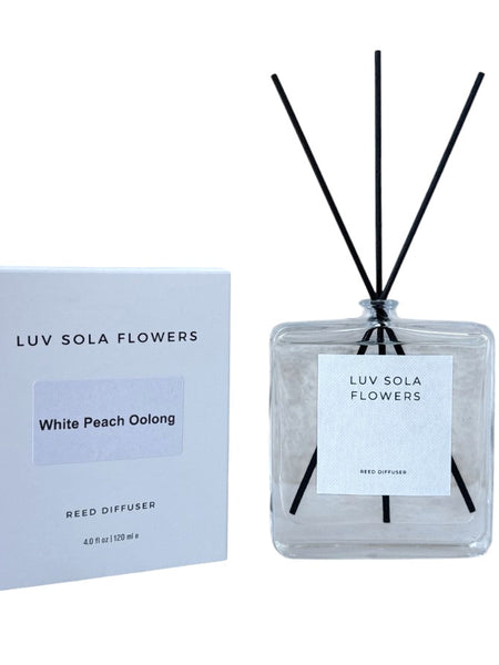 White Peach Oolong Reed Diffuser